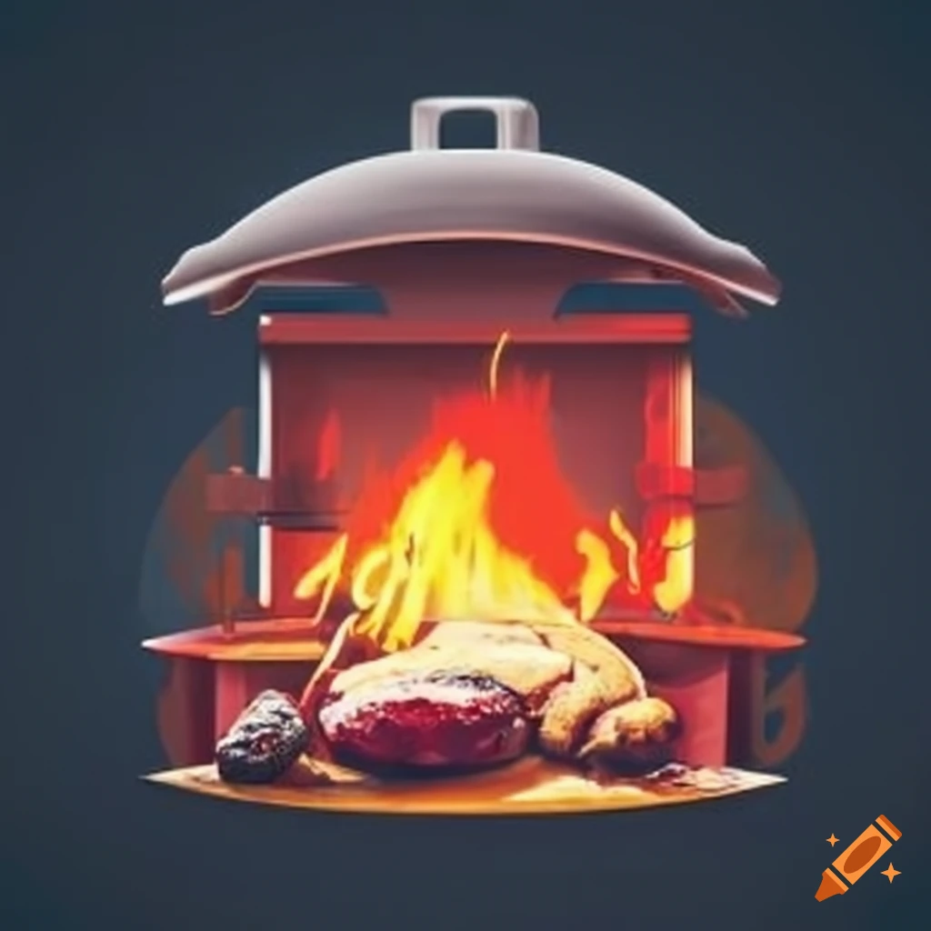 Logo for BBQ restaurant named The Pit Stop