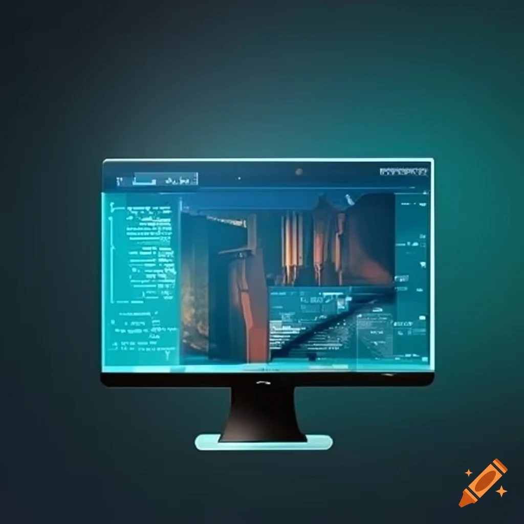 Web development concept on Craiyon