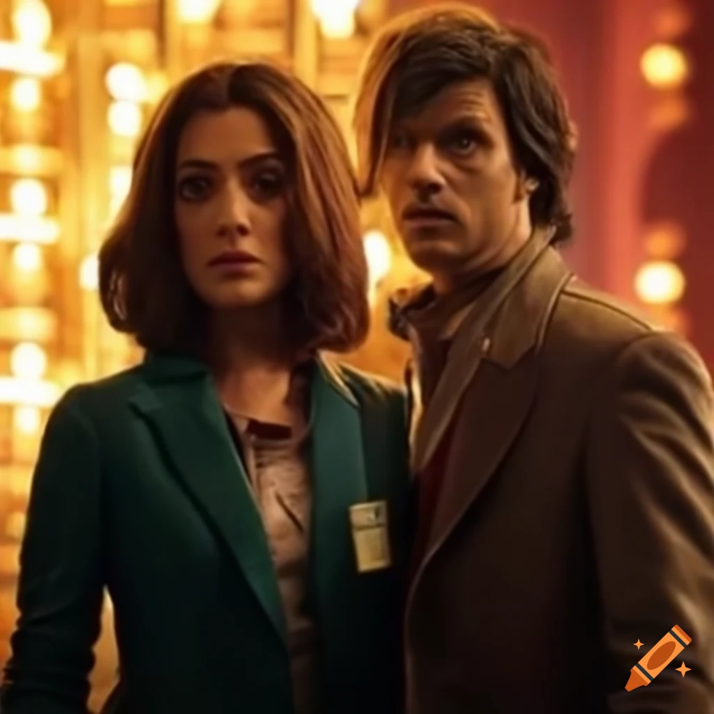 Scene inspired by 2010s Doctor Who featuring Pahlevanan