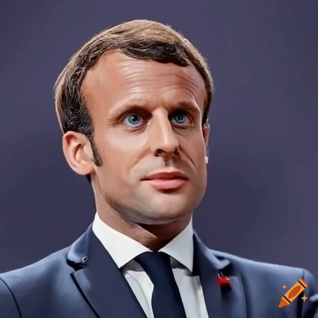 Emmanuel Macron saying yessss