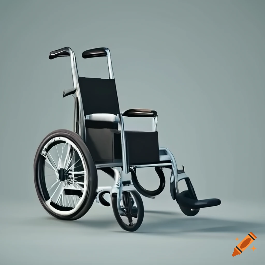 Wheelchair with KVN marking