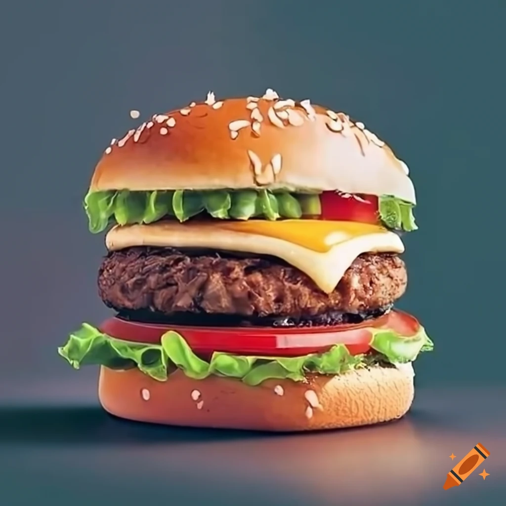 Vegan burger at McDonald's