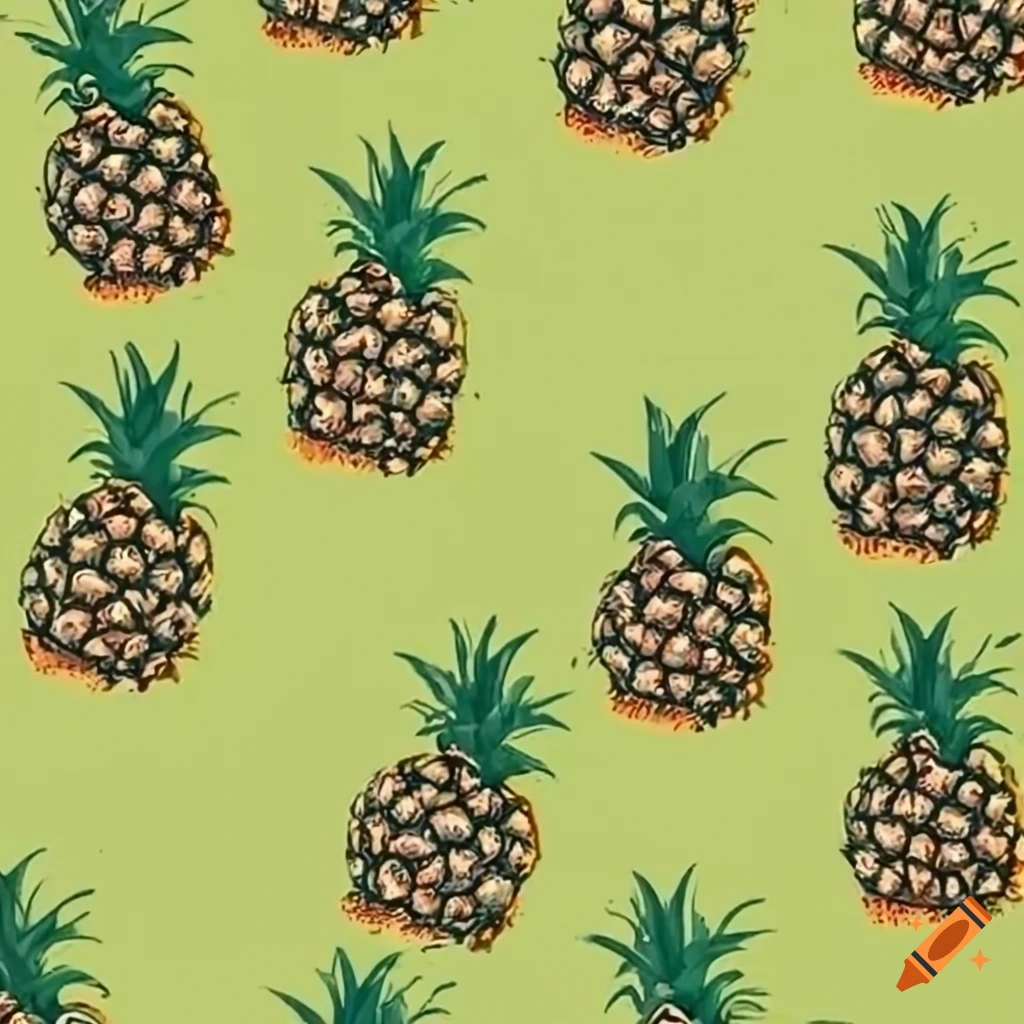 Banner promoting benefits of pineapples for athletes with multiple pineapples