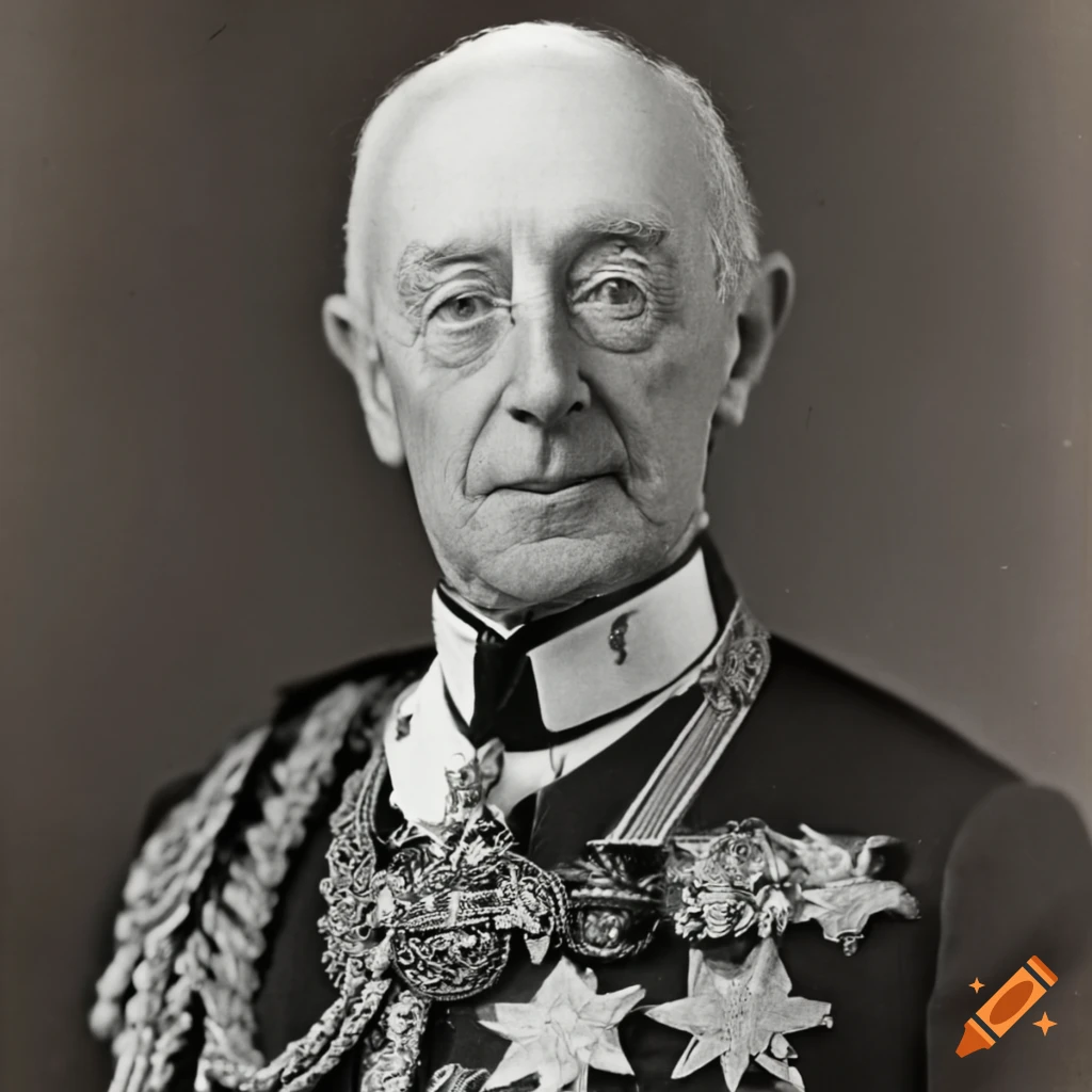 Portrait of Thomas Rhodes, Lord President of Great Britain in 1953