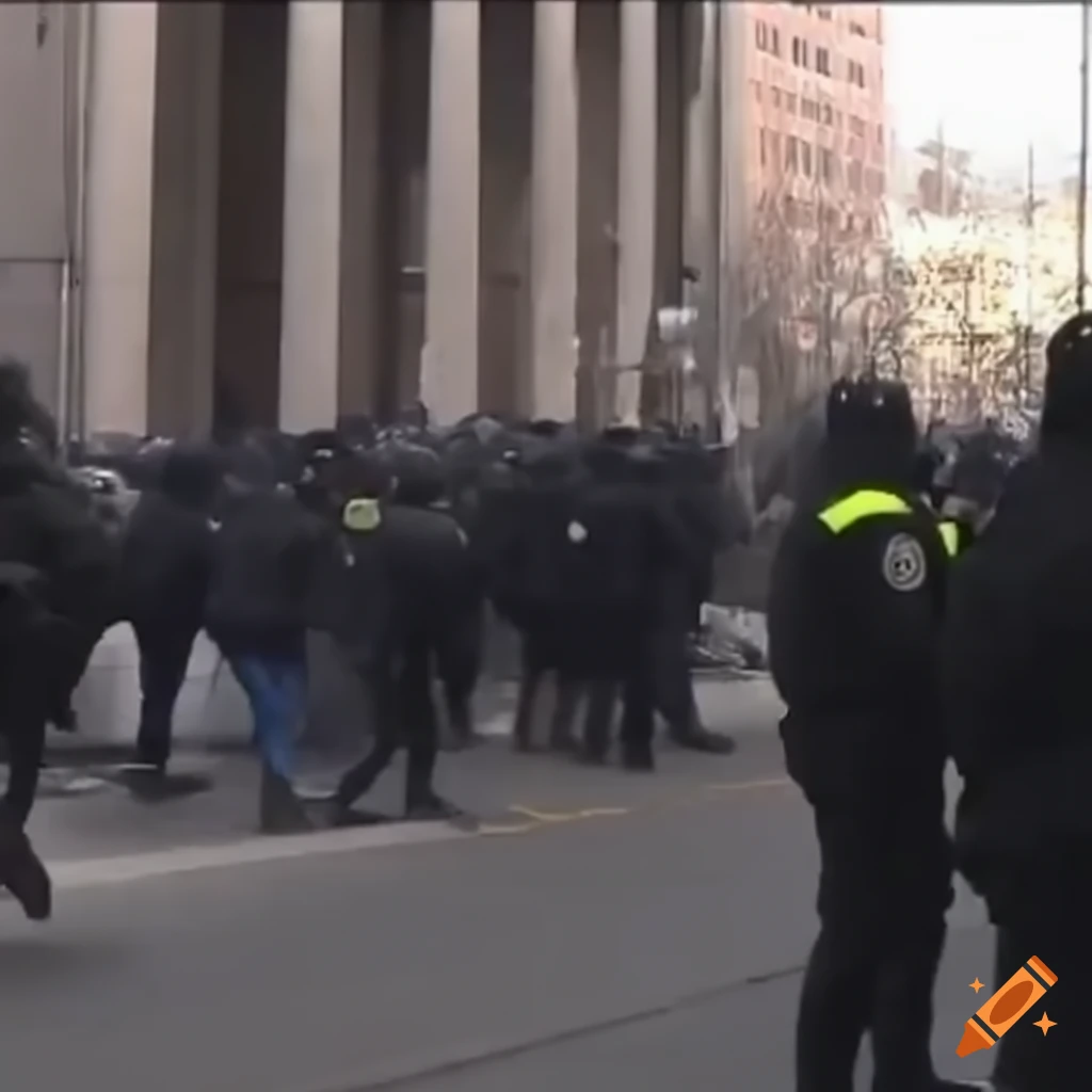 Protests aftermath at RTV7 Broadcasting Centre