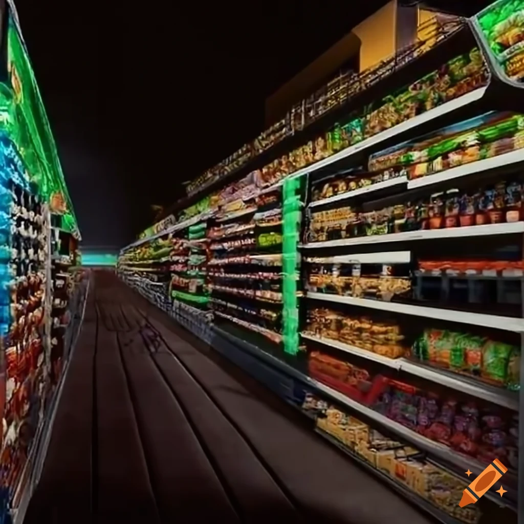 Thumbnail of supermarket simulator game on craiyon