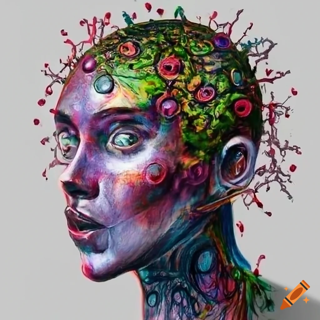 Studio portrait of a virus