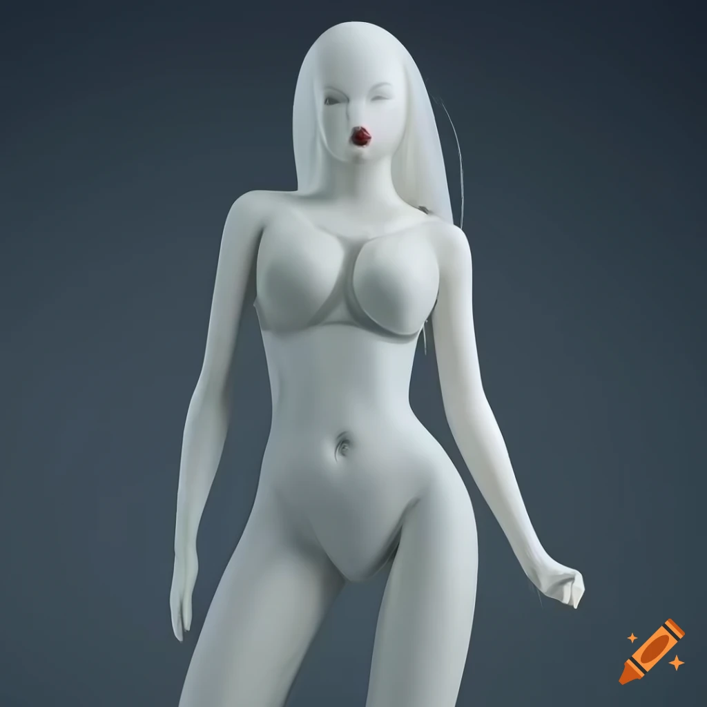 Female mannequin with detailed features