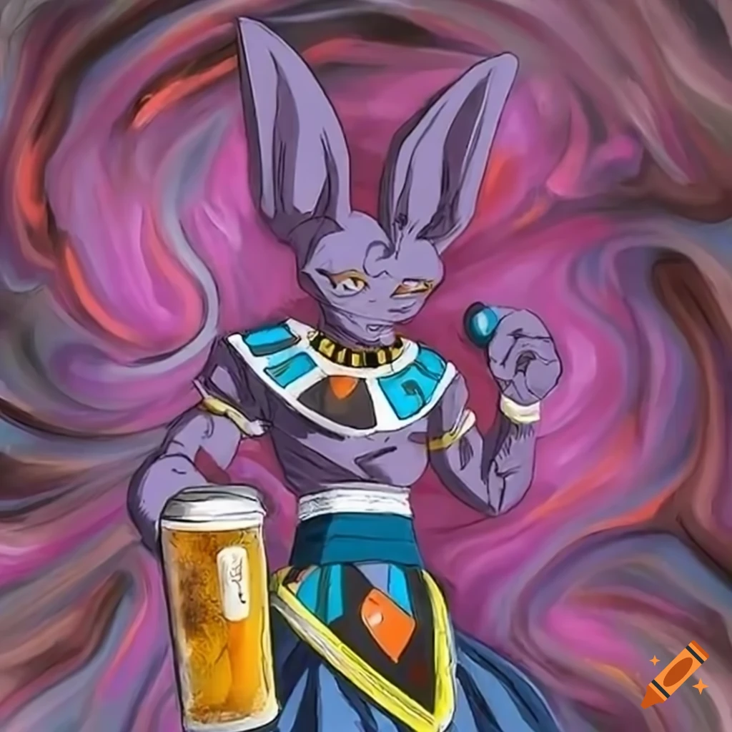 Beerus Beer T-Shirt - Funny Beer Dragon Shirt