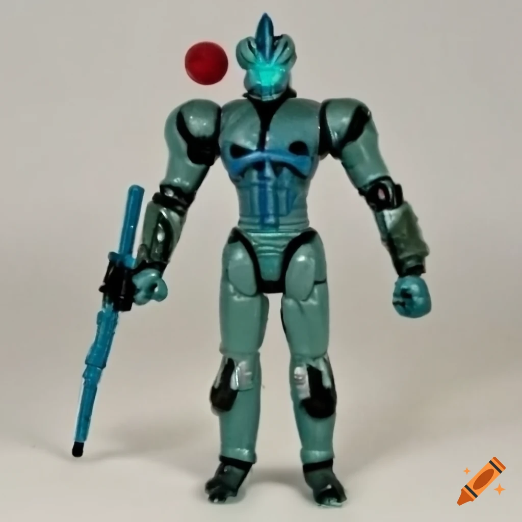 Kenner Action Figure inspired by the Guyver in 1977-1985 style