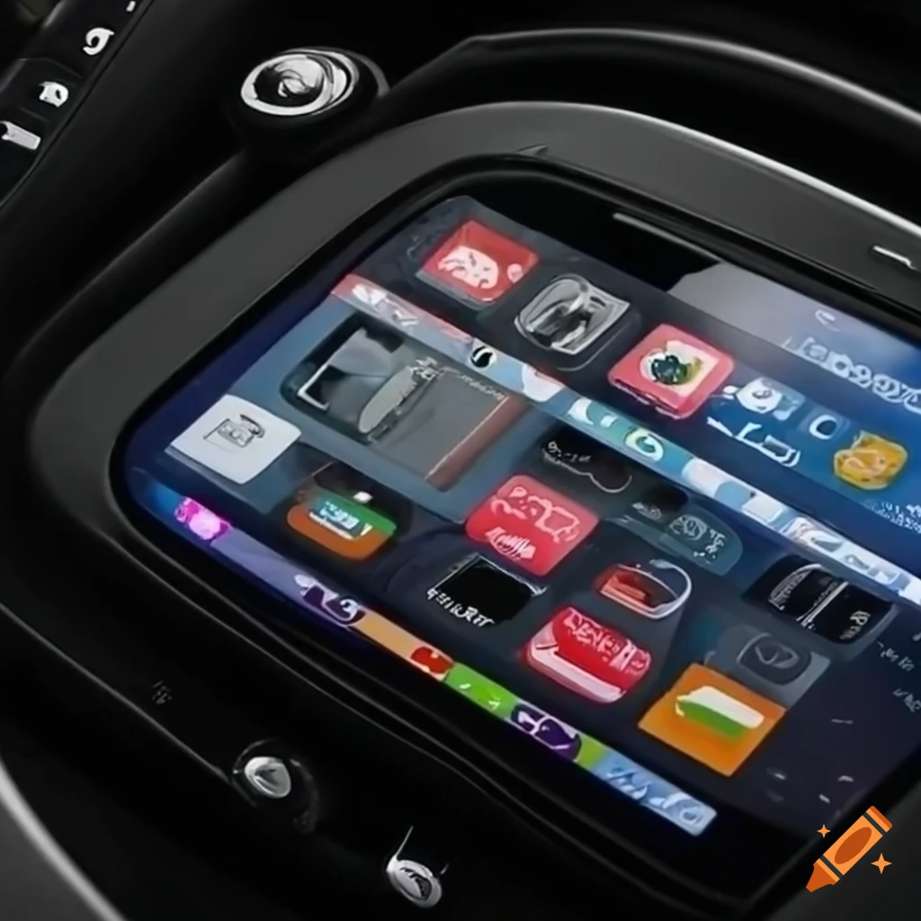 Android car multimedia with Youtube, Waze, Whatsapp, and Spotify apps