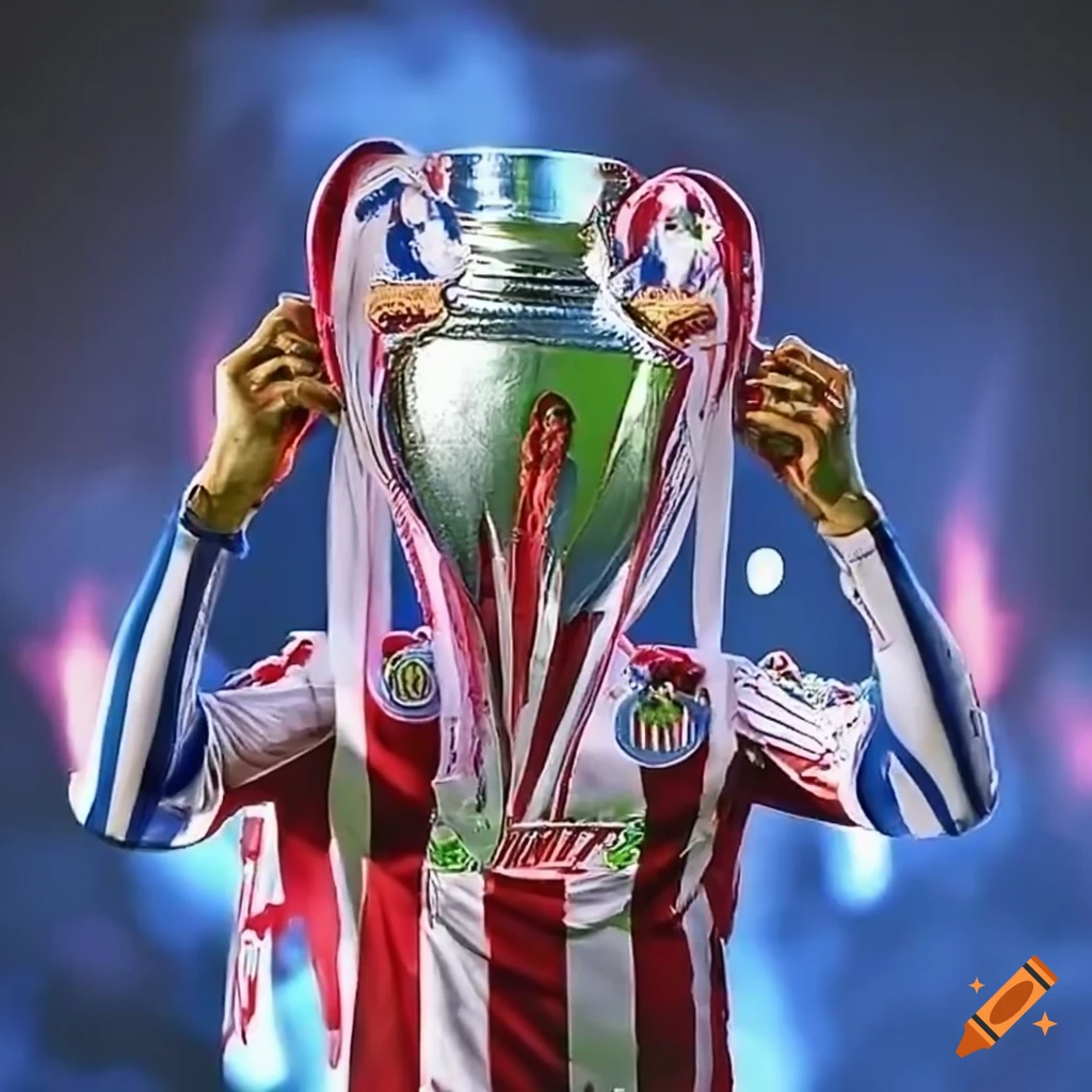 Chivas lifting the trophy