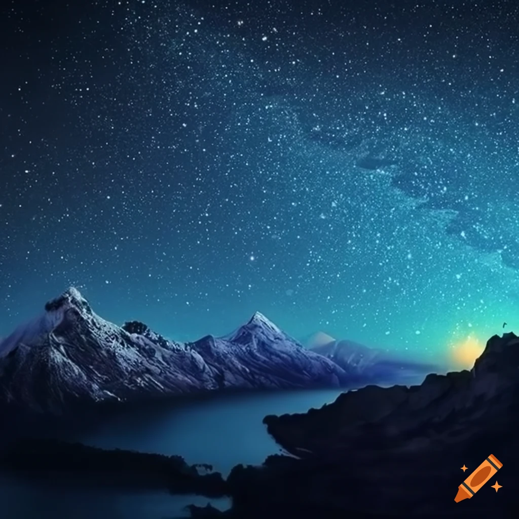 Starry night wallpaper