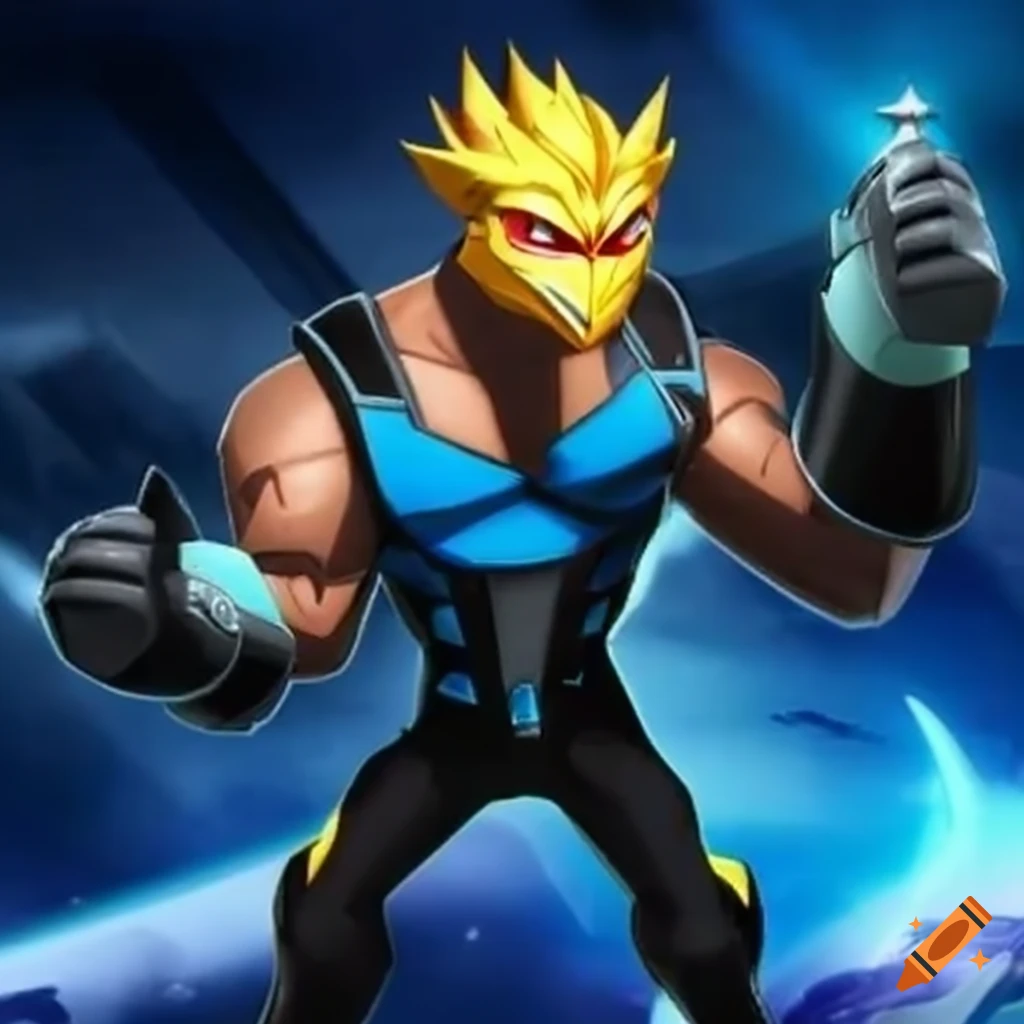 Aerrow character from the Storm Hawks TV show