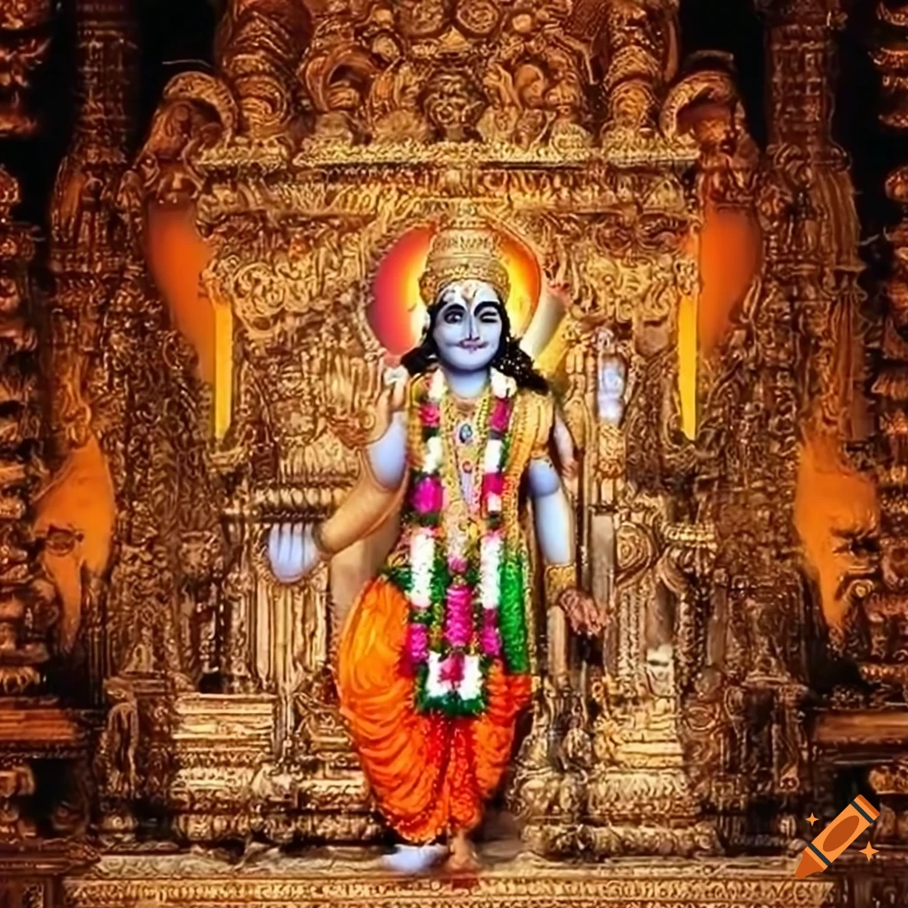 Religious message - jai shree ram on Craiyon