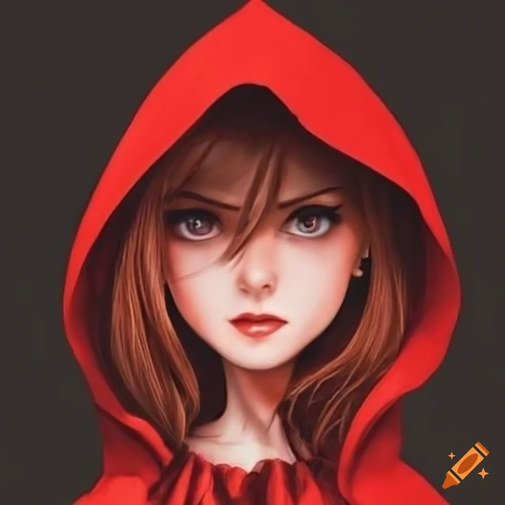 Adult version of little red riding hood on craiyon