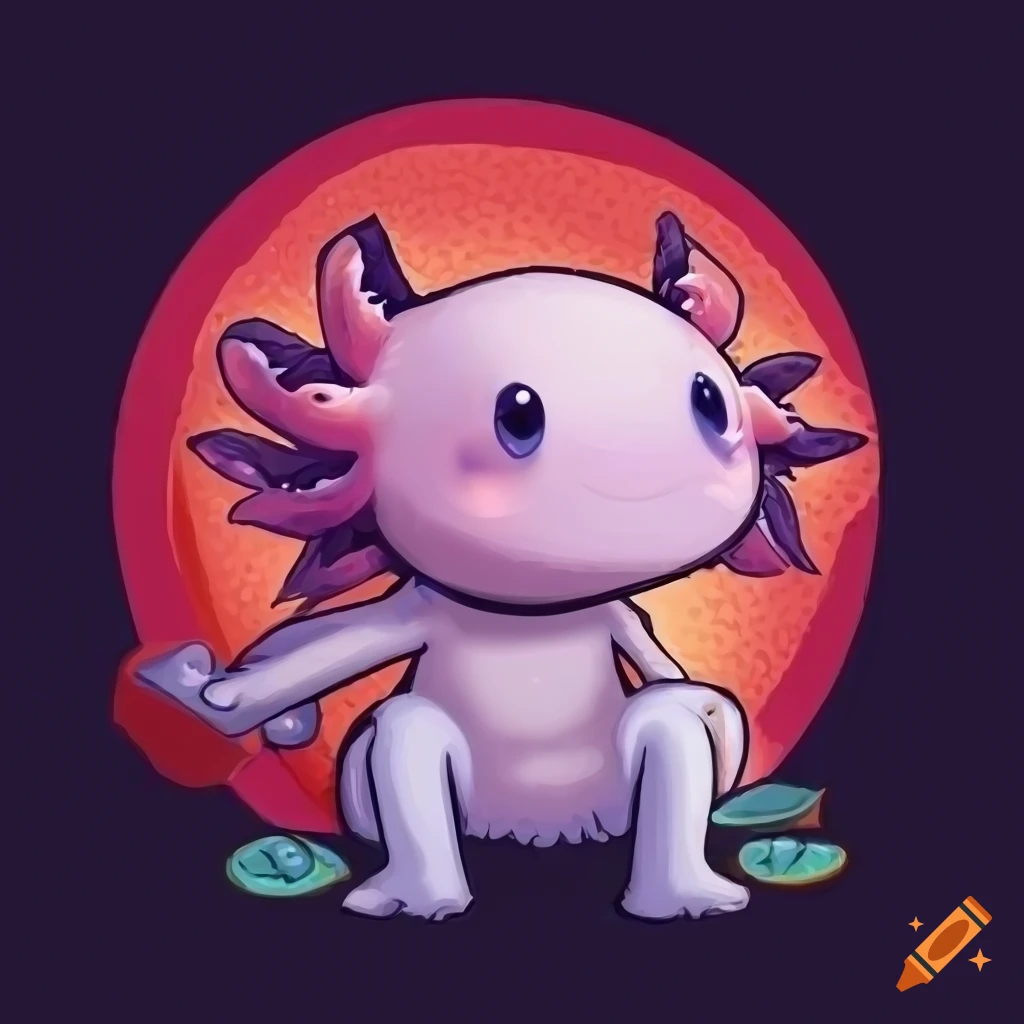Adorable axolotl in a gaming setup with headphones and controller