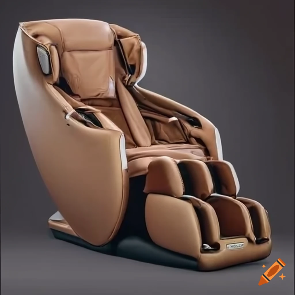 Viking enjoying a massage chair