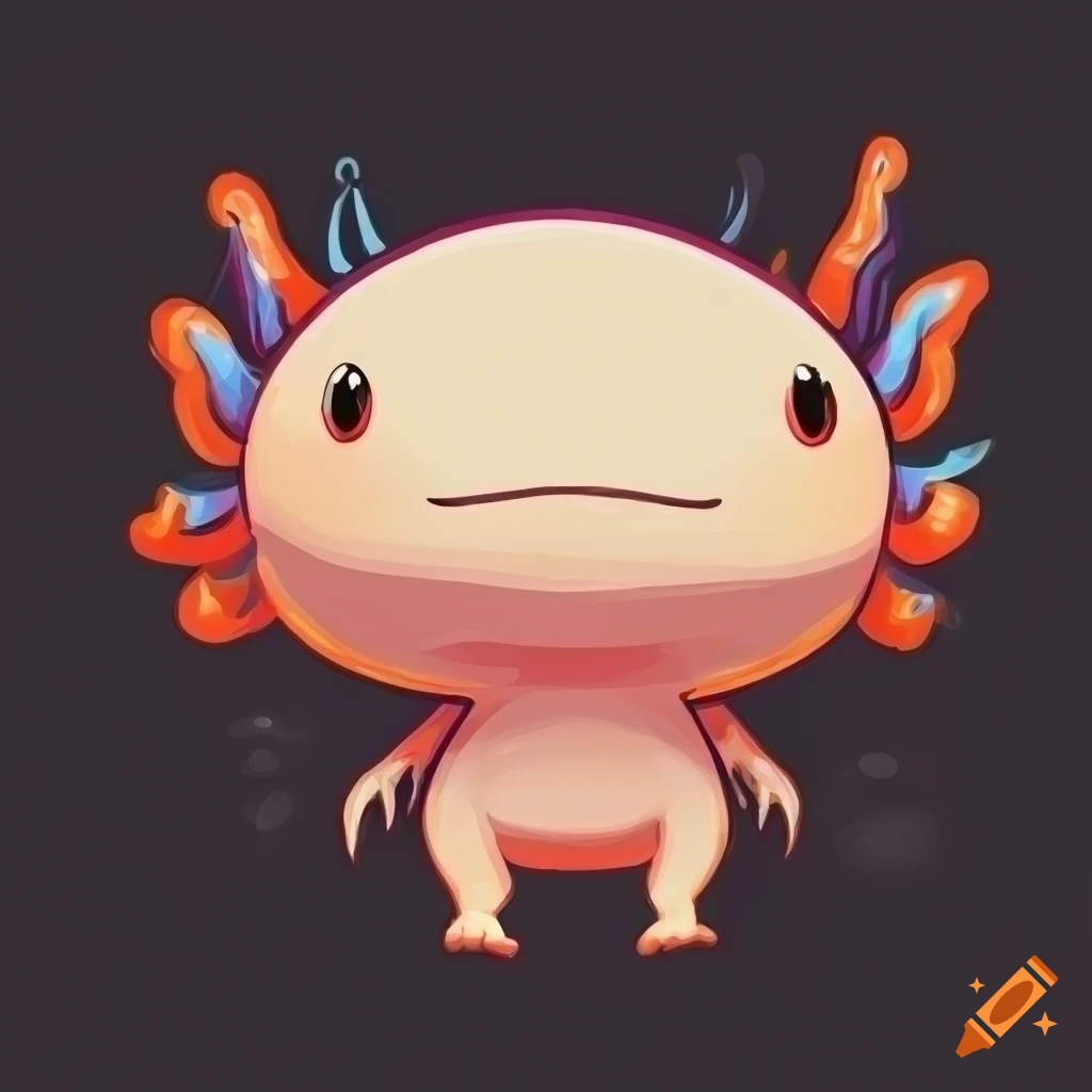 Adorable axolotl in a gaming setup with headphones and controller