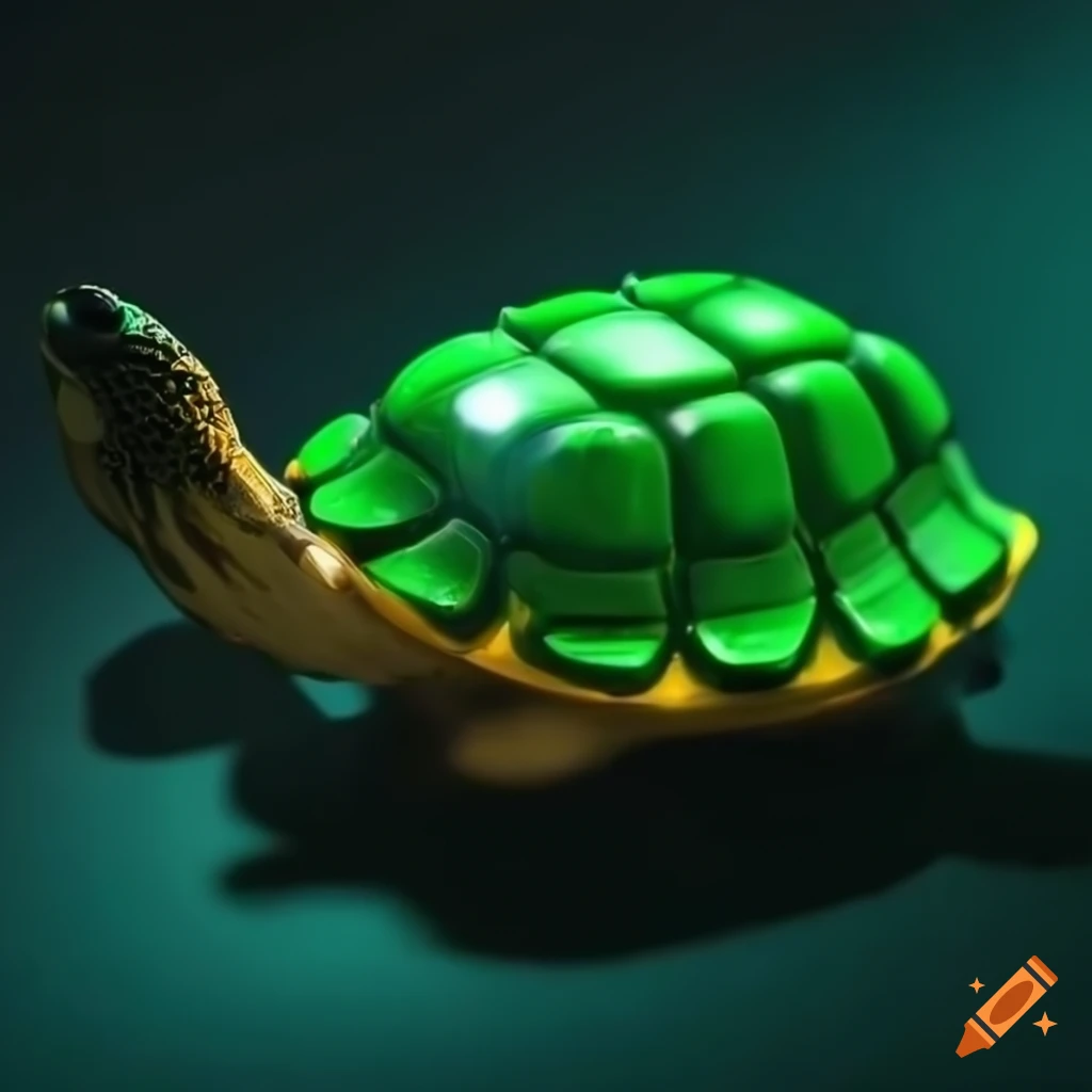 Turtle with CherryMX Switch Green