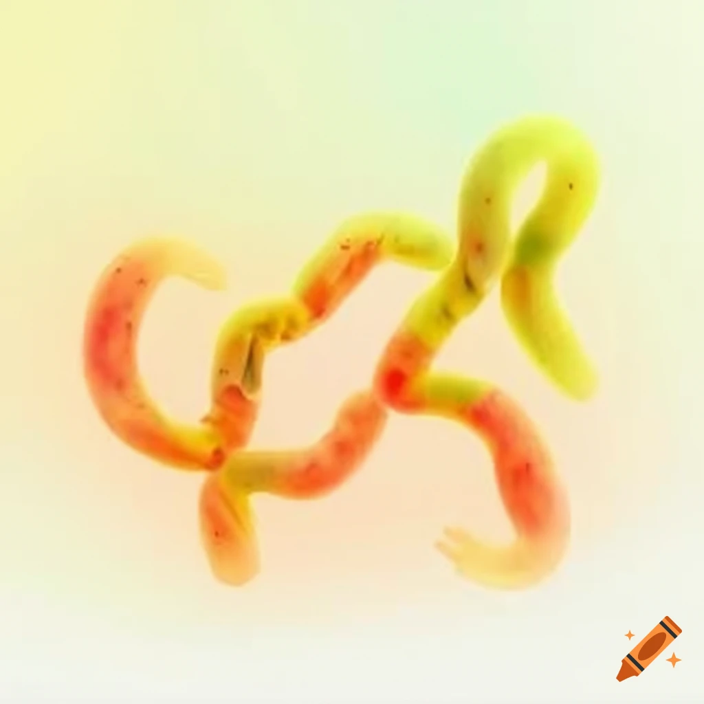 Artwork of the X and Y chromosome in vibrant pastel hues