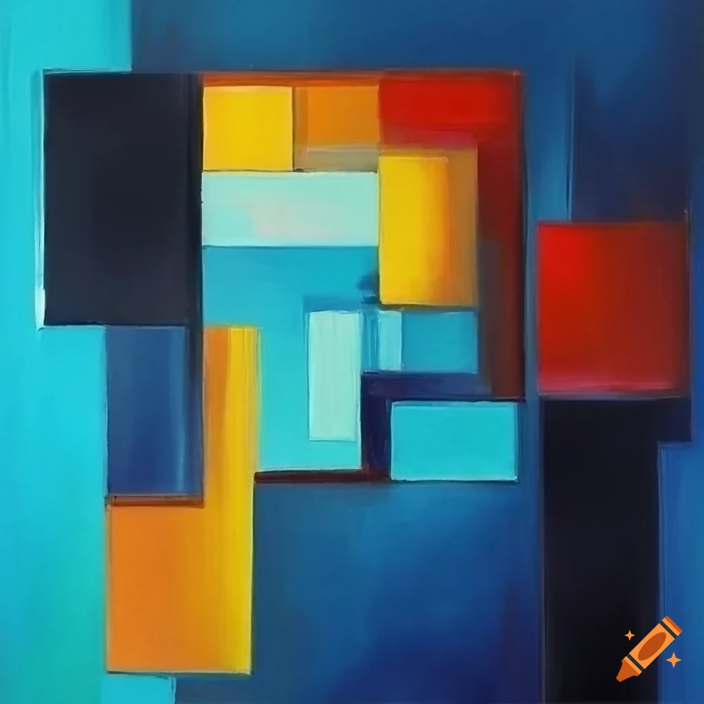 Bauhaus style art