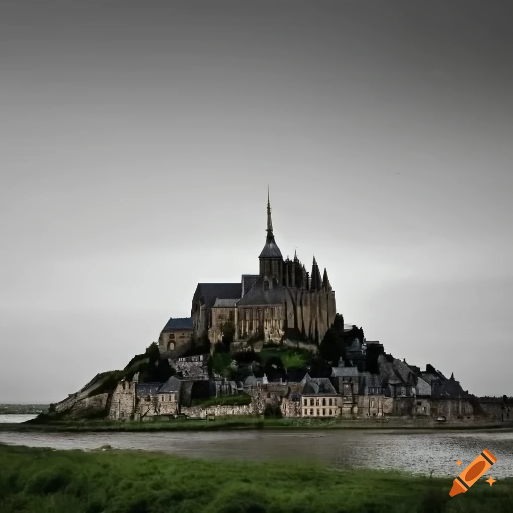 Mont-Saint-Michel in Normandy, France