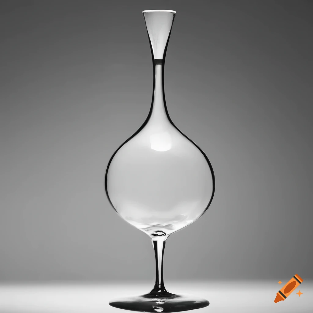 Avant-garde wine glass design