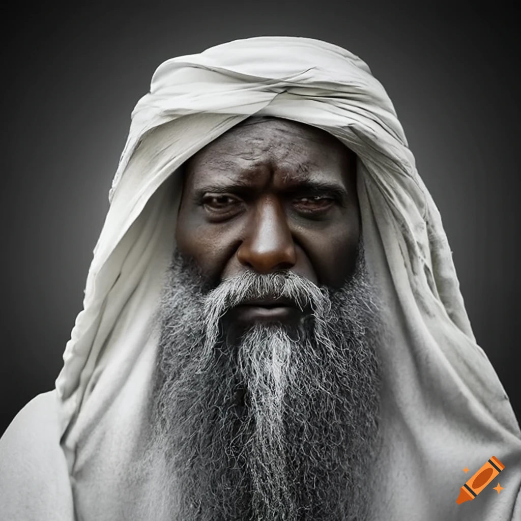 Man with long grey beard and turban