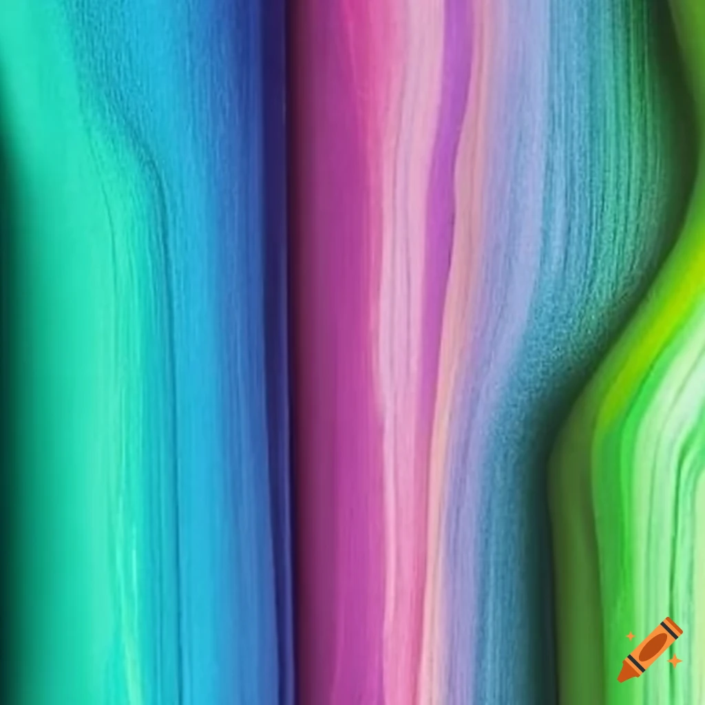 Colorful lively joy nuanced crayons