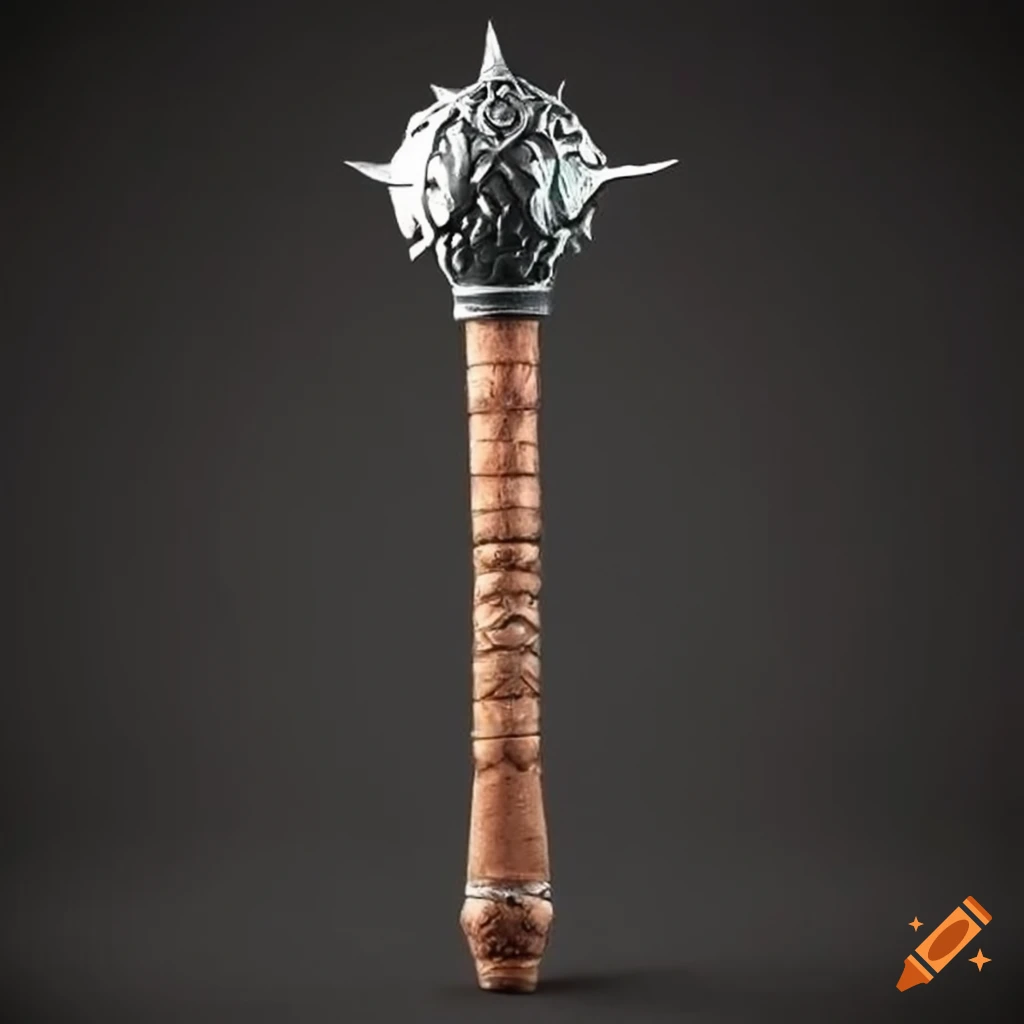 Viking mace weapon on Craiyon