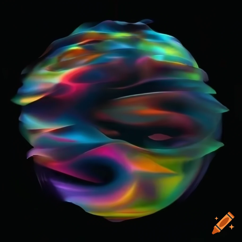 Abstract generative art NFT