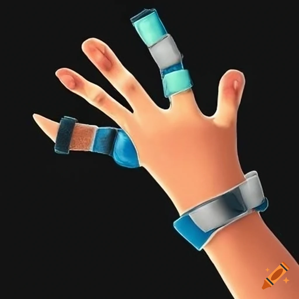 Finger pain splint kit