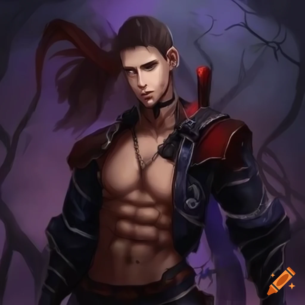 Male fantasy ninja