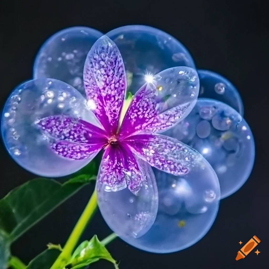 Bubble flower discount