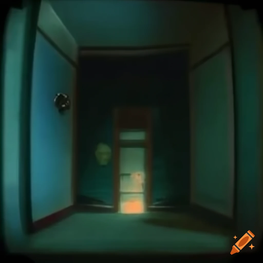 Captivating snapshot of a surreal 1998 PlayStation game atmosphere