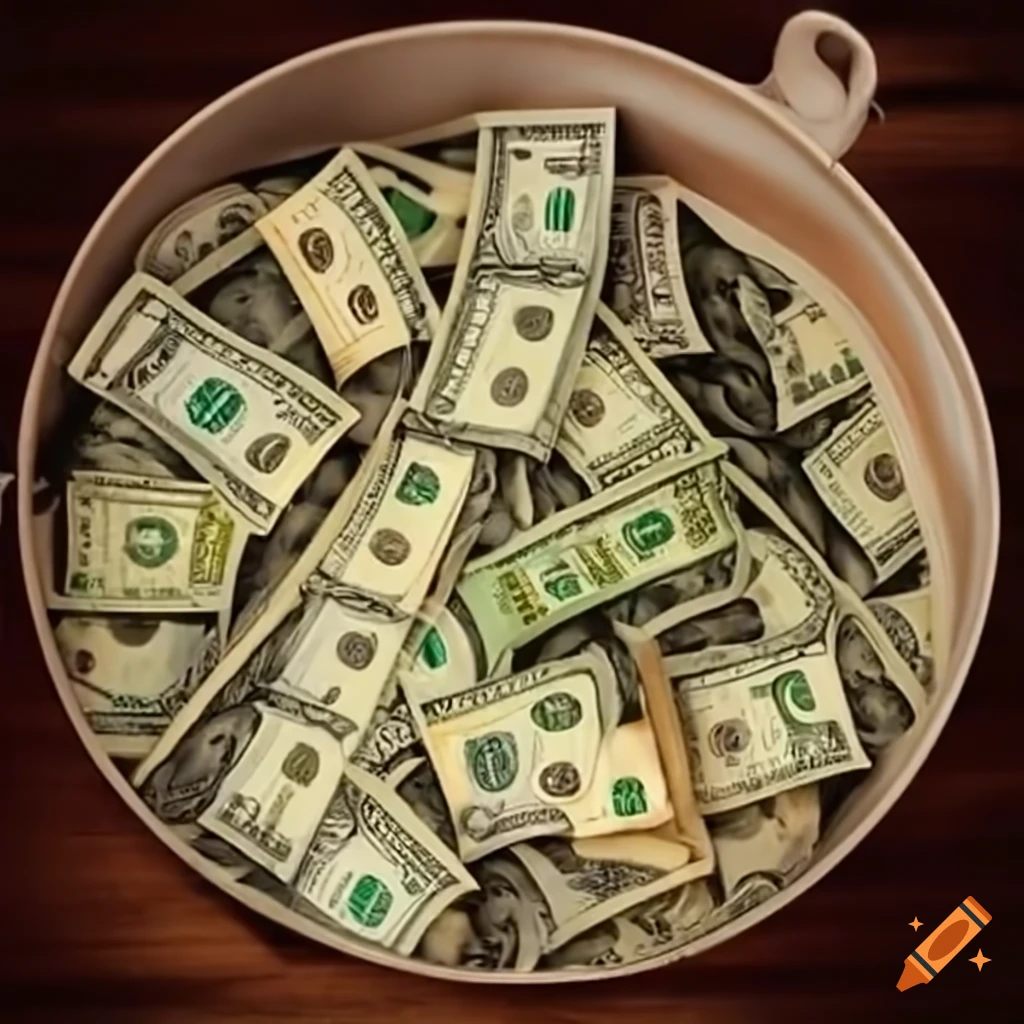 Fundraising money concept