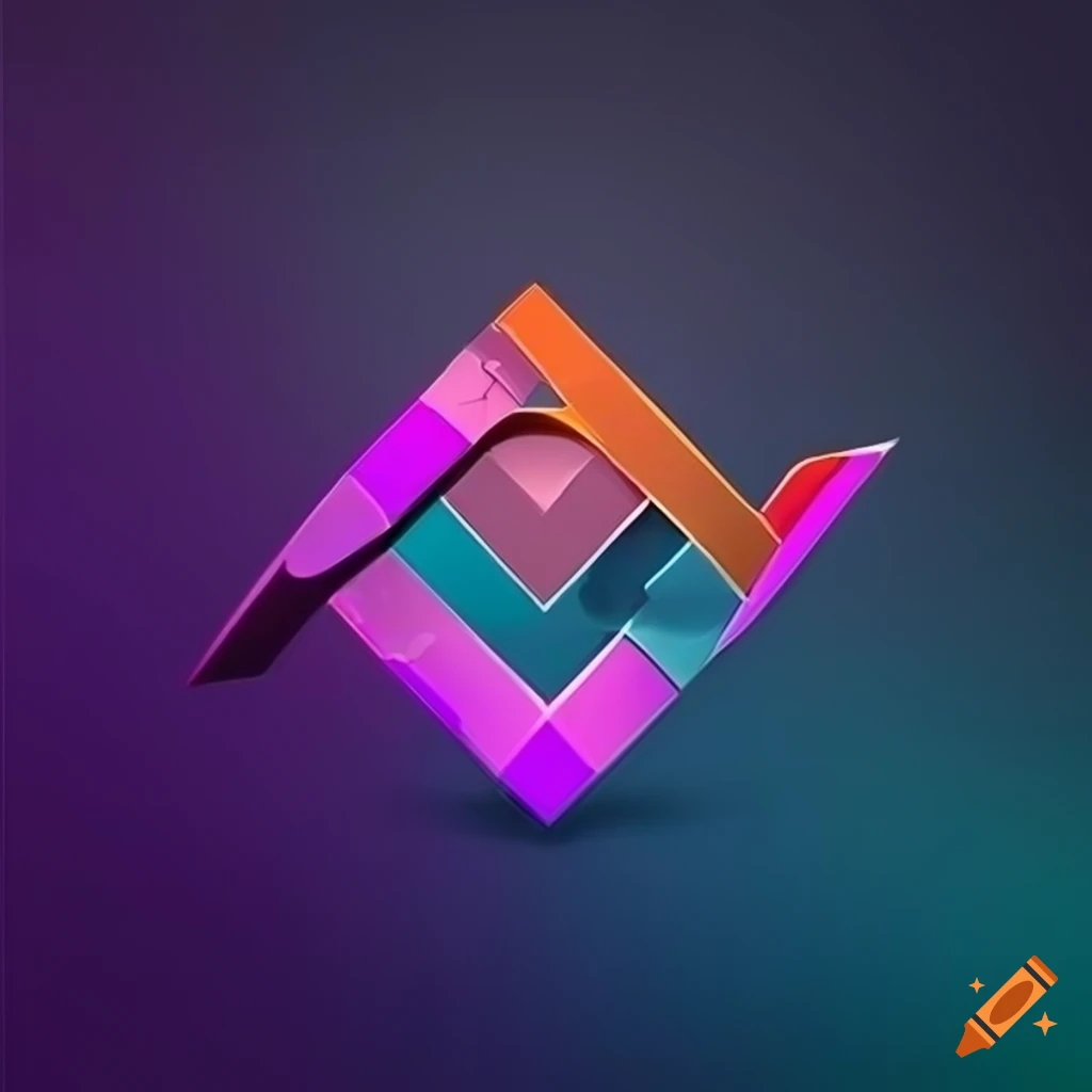 Angular developer logo design with 