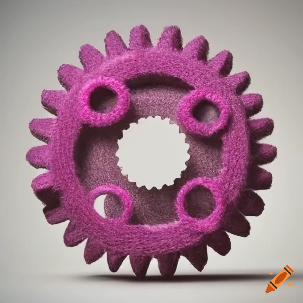 Woolen gear cog