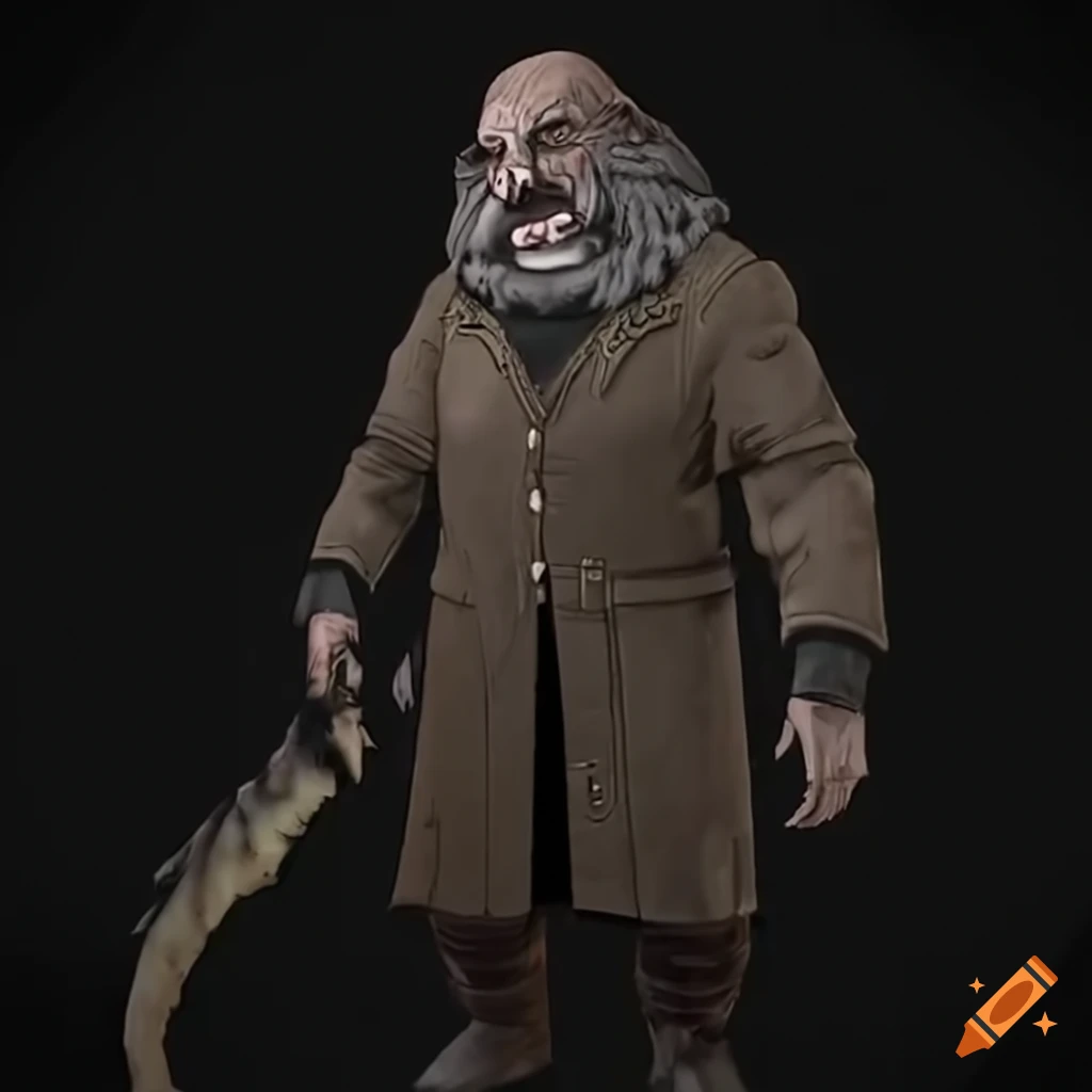 Salvatore moreau character from resident evil village on Craiyon