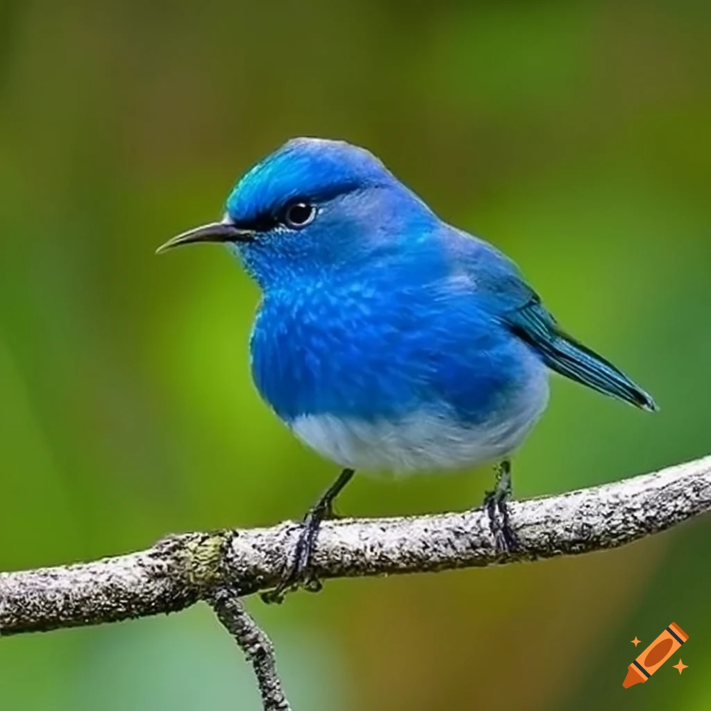 Exciting discovery of the kivessieppo, a small blue bird known for