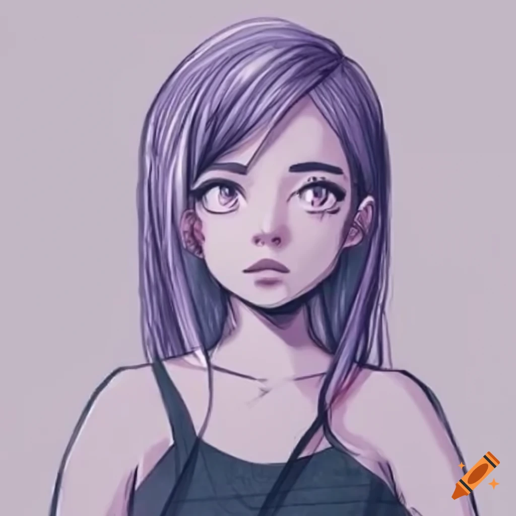 Drawing template of a person for artists to draw on Craiyon