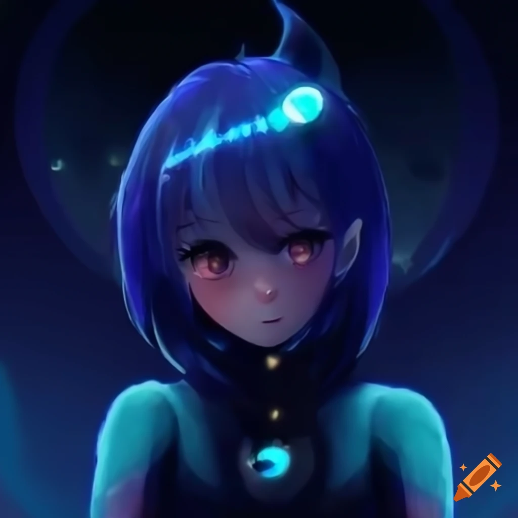 Discord bot named luna in profile picture on Craiyon