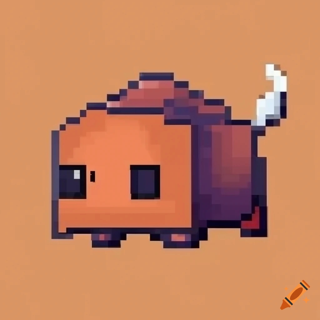 Tofu Ninja Pokémon Tofuken in pixel art with normal/dark type