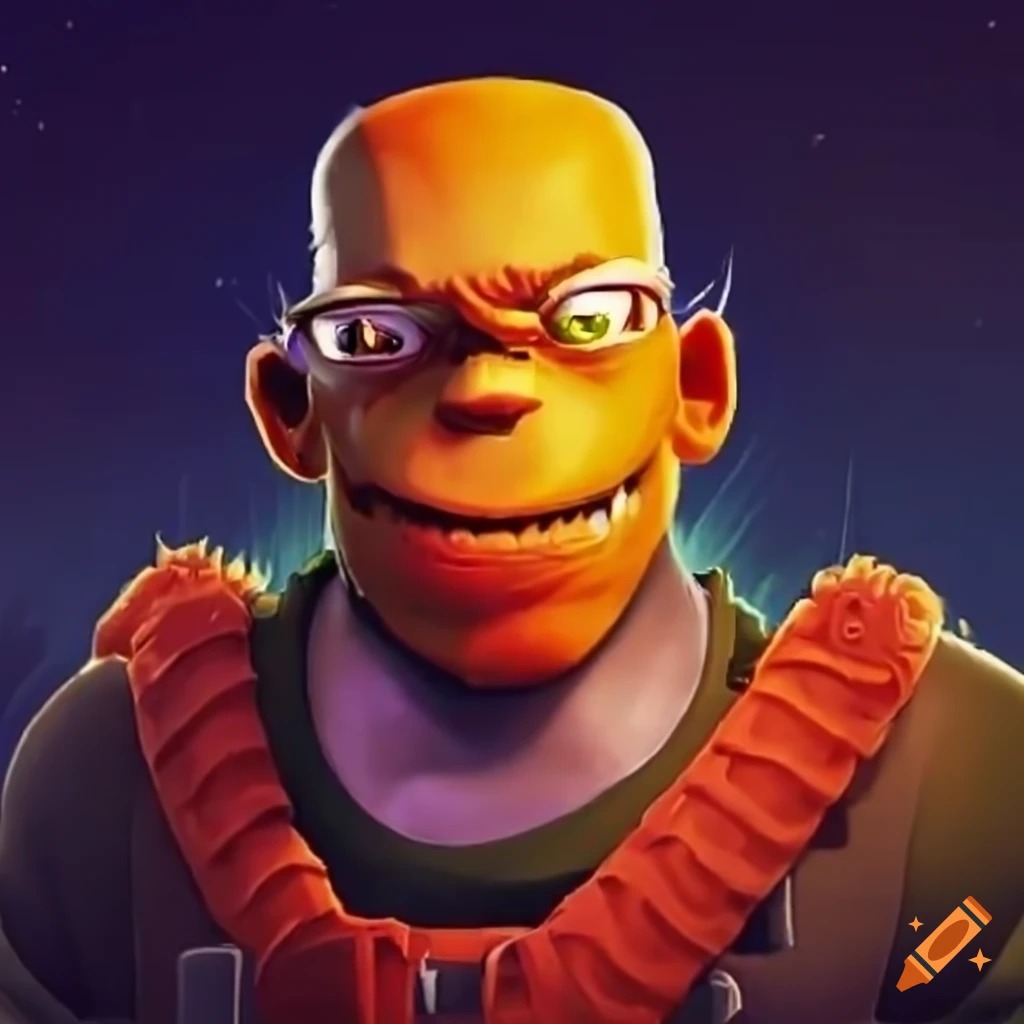 Fortnite Gameplay On Craiyon