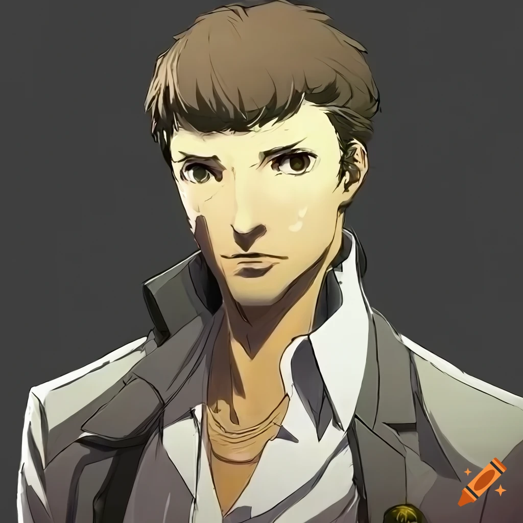 Dojima character from persona 4 on Craiyon