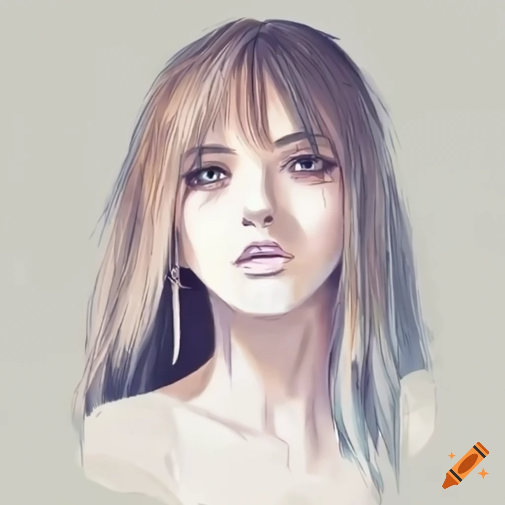 Morning light anime inspired illustration