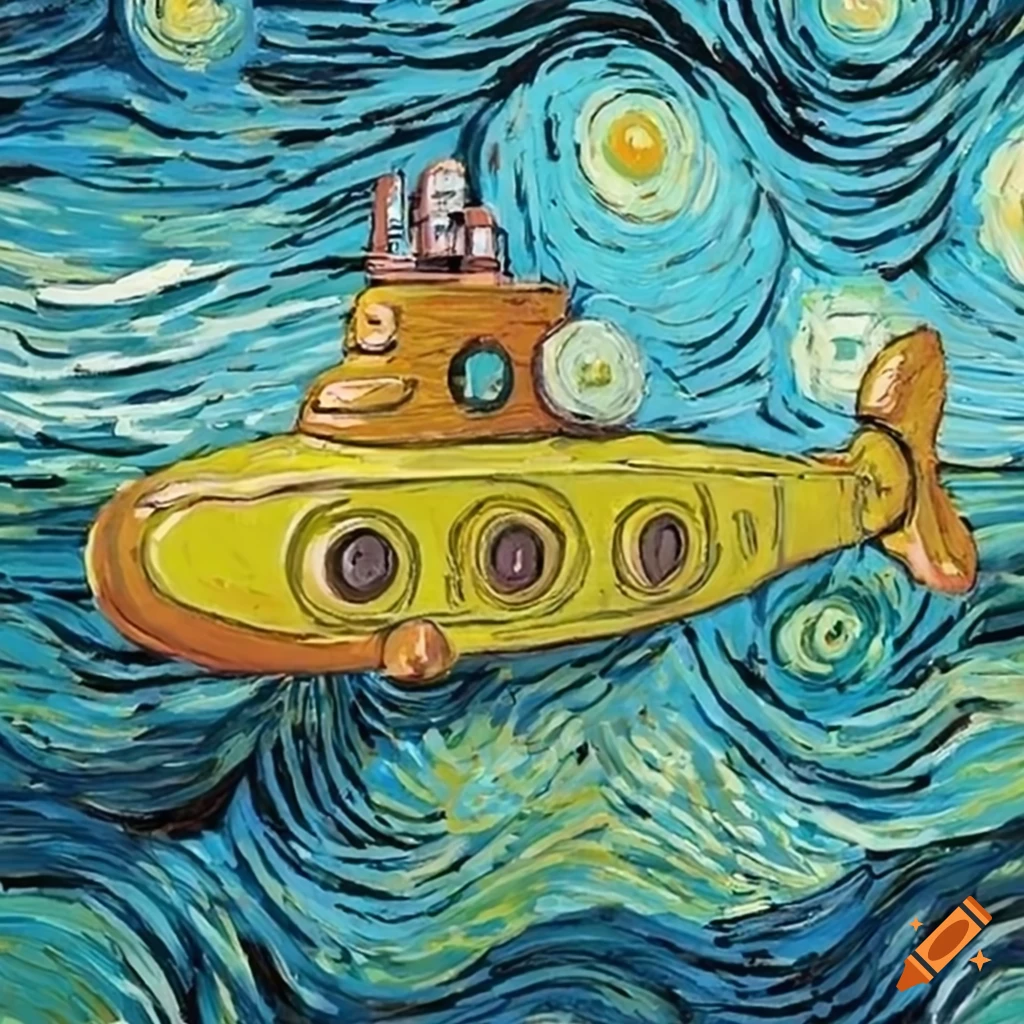 van-gogh-s-interpretation-of-a-yellow-submarine-on-craiyon