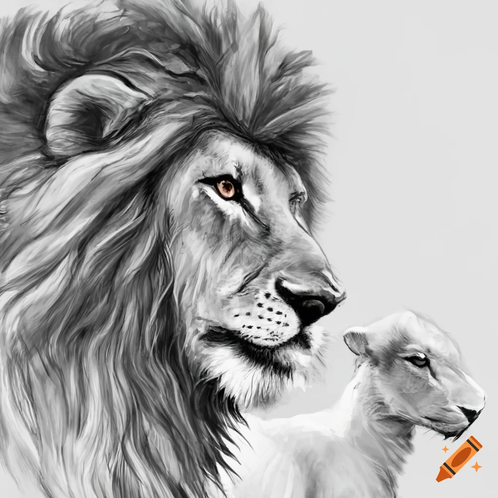 Lion and lamb
