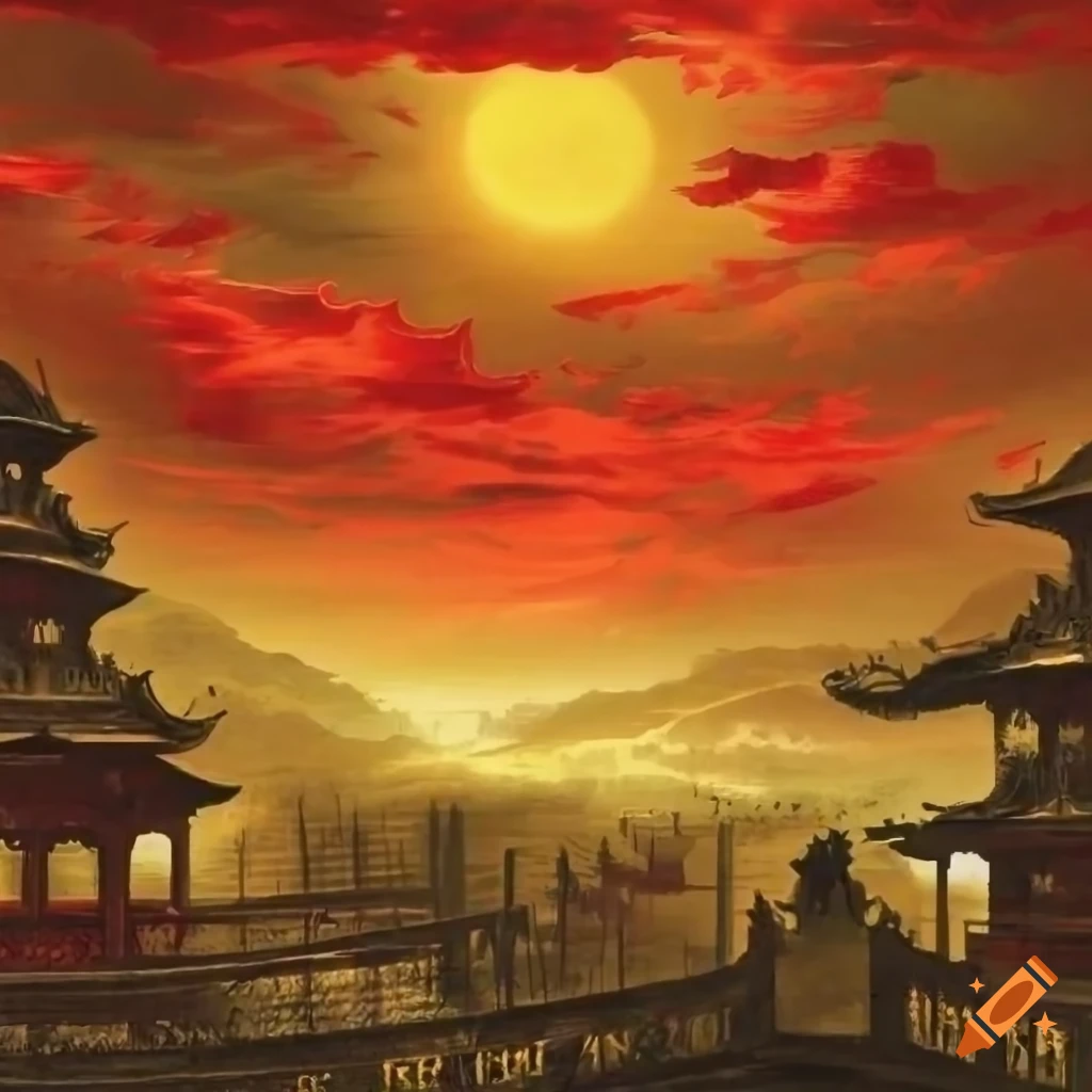 Chinese art wallpaper